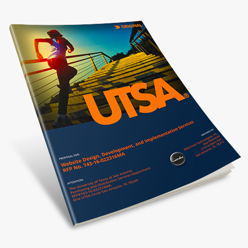 Click to see University of Texas (UTSA) RFP Design Project