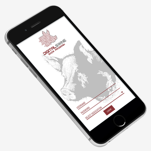 Click to see DigitalSwine – Mobile App Design Project